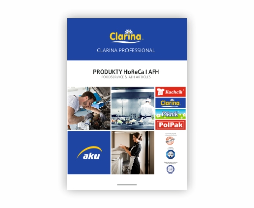 Zapoznaj się z naszą ofertą produktów CLARINA PROFESSIONAL